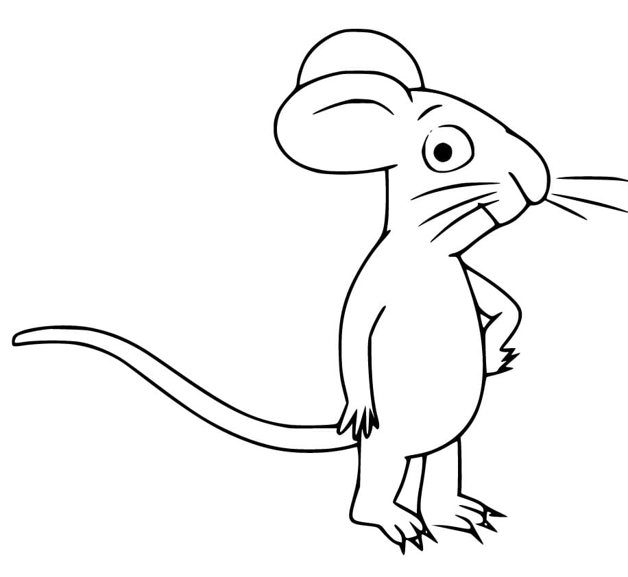 Coloriage Imprimable Gruffalo