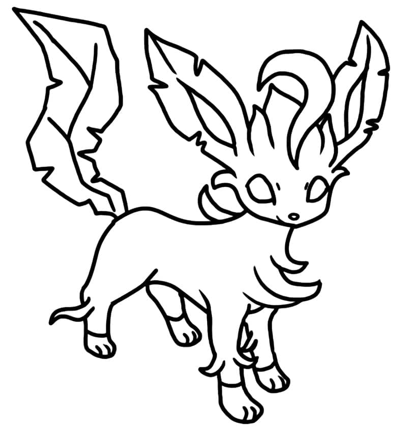 Coloriage Pokémon Phyllali