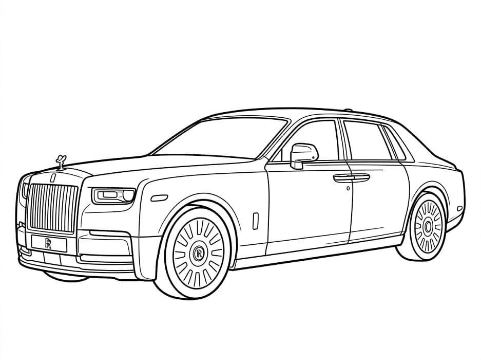 Coloriage Rolls-Royce