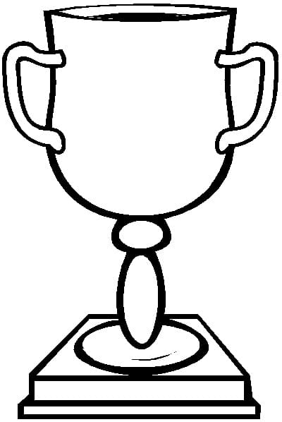 Coloriage Dessin de Trophée