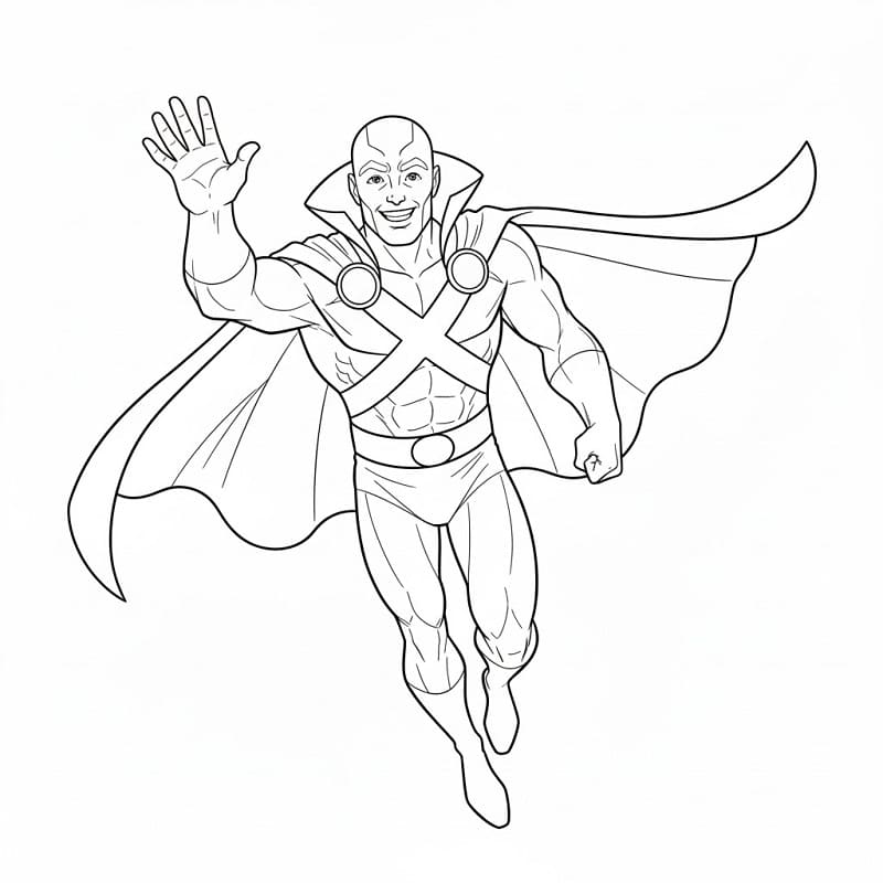 Coloriage Imprimable Gratuit Justice League