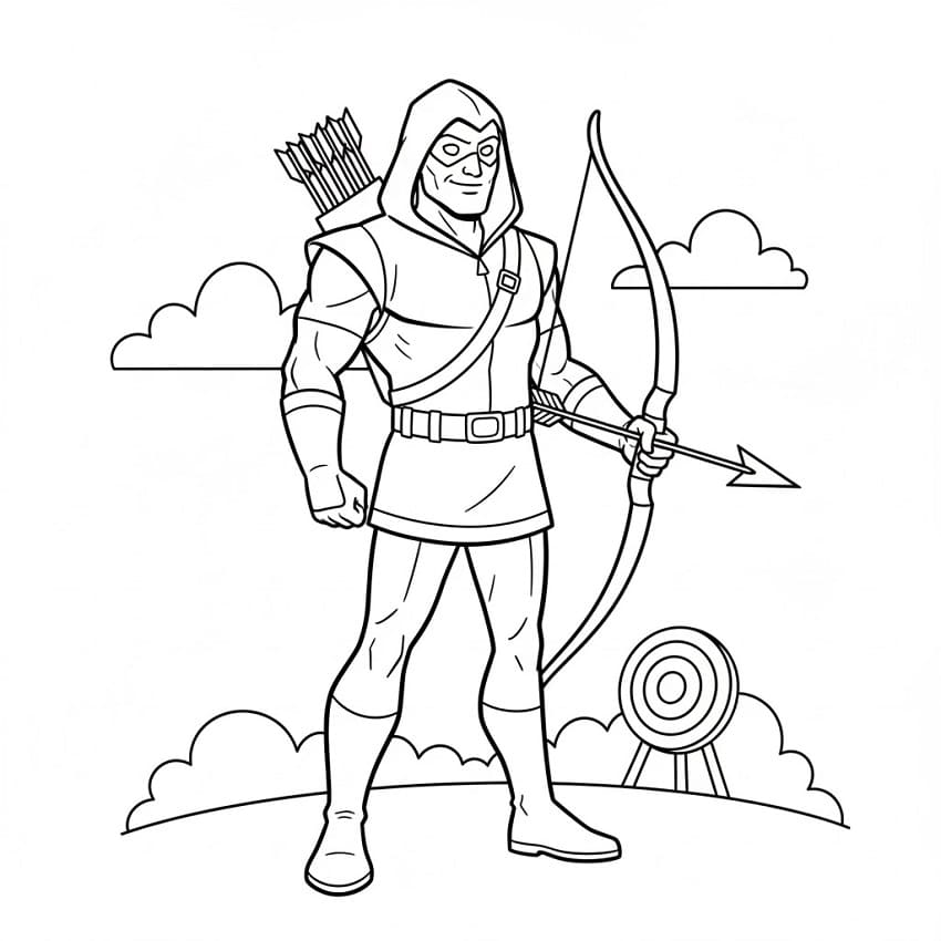 Coloriage Justice League 1