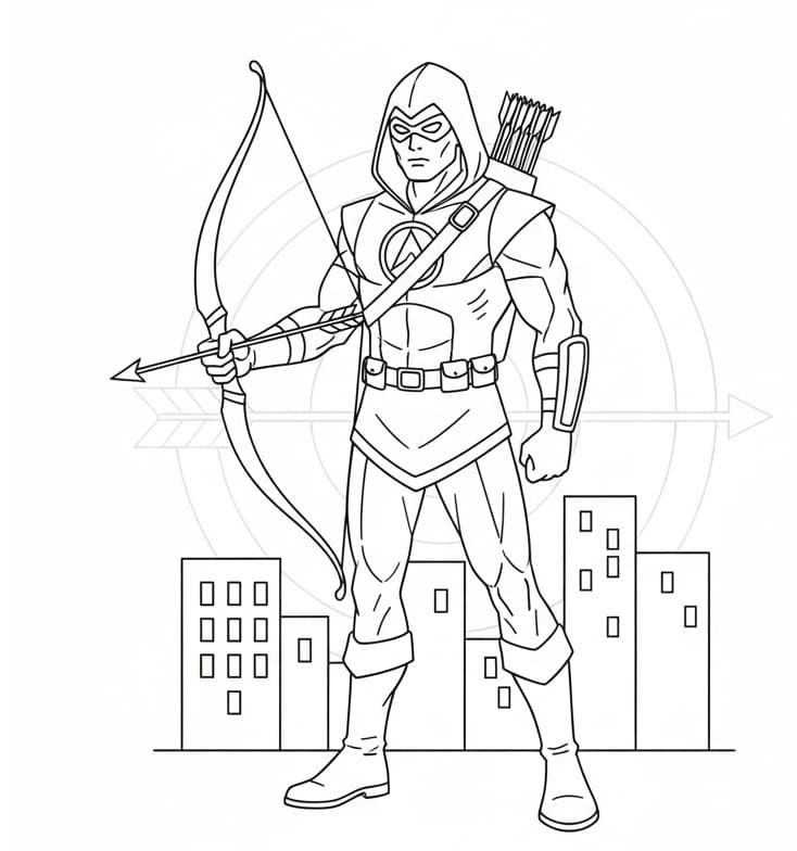 Coloriage Justice League 3