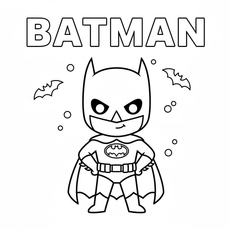 Coloriage Justice League Imprimable