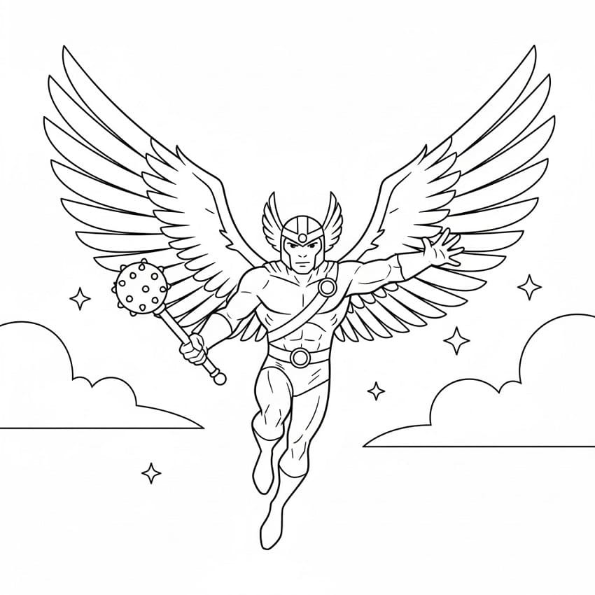 Coloriage Justice League Super-héros