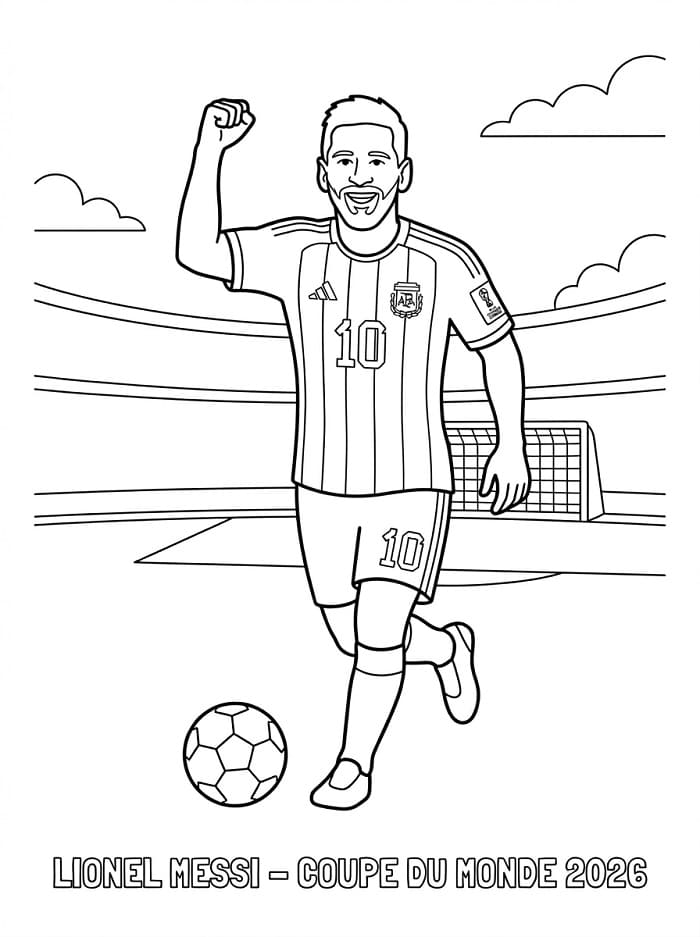 Coloriage Coupe Du Monde 2026 Imprimer Sur ColoriageEnfant Com