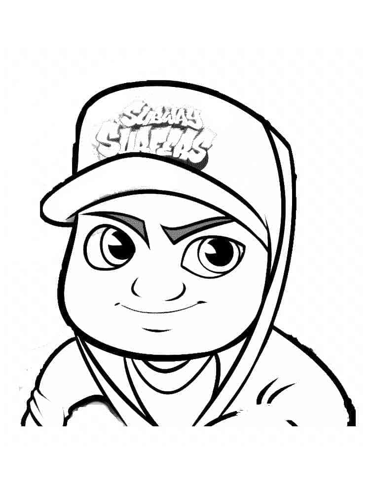 Coloriage Imprimable Subway Surfers