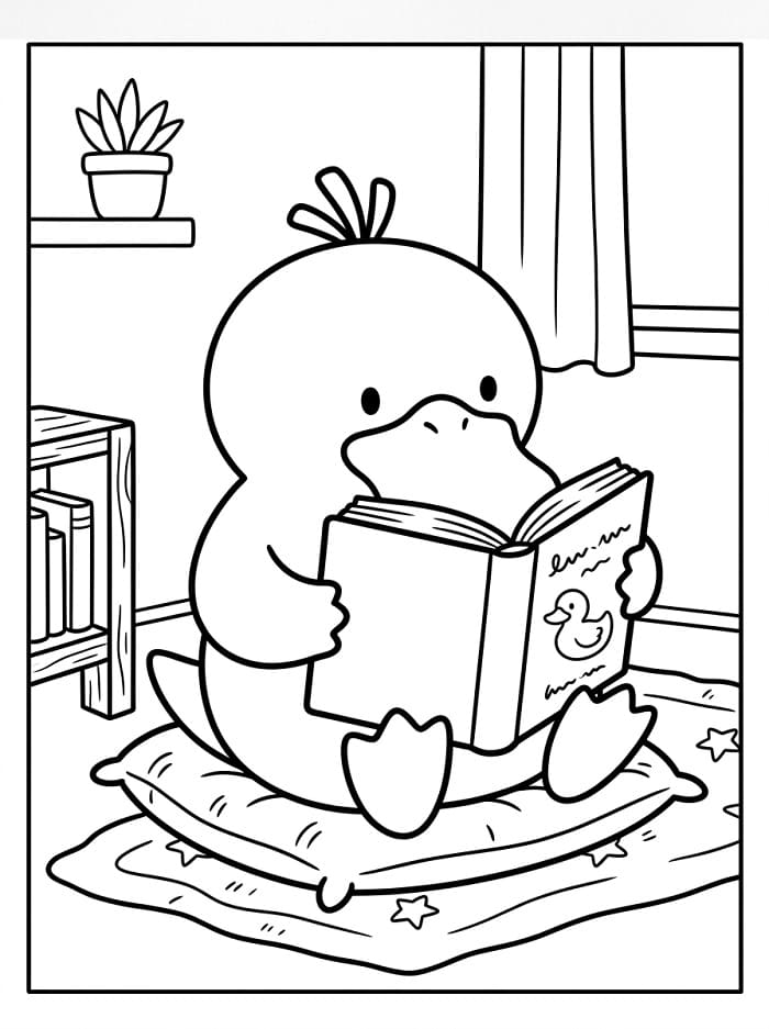 Coloriage Dessin de Psykokwak Gratuit