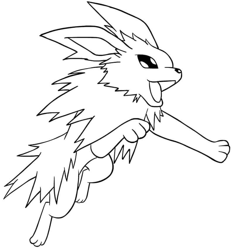 Coloriage Dessin de Voltali