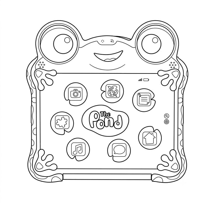 Coloriage Lilypad de Toy Story 5