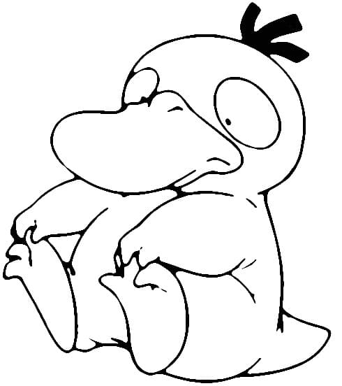 Coloriage Psykokwak Pour Enfants