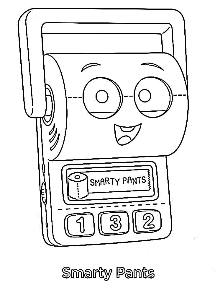 Coloriage Smarty Pants de Toy Story 5