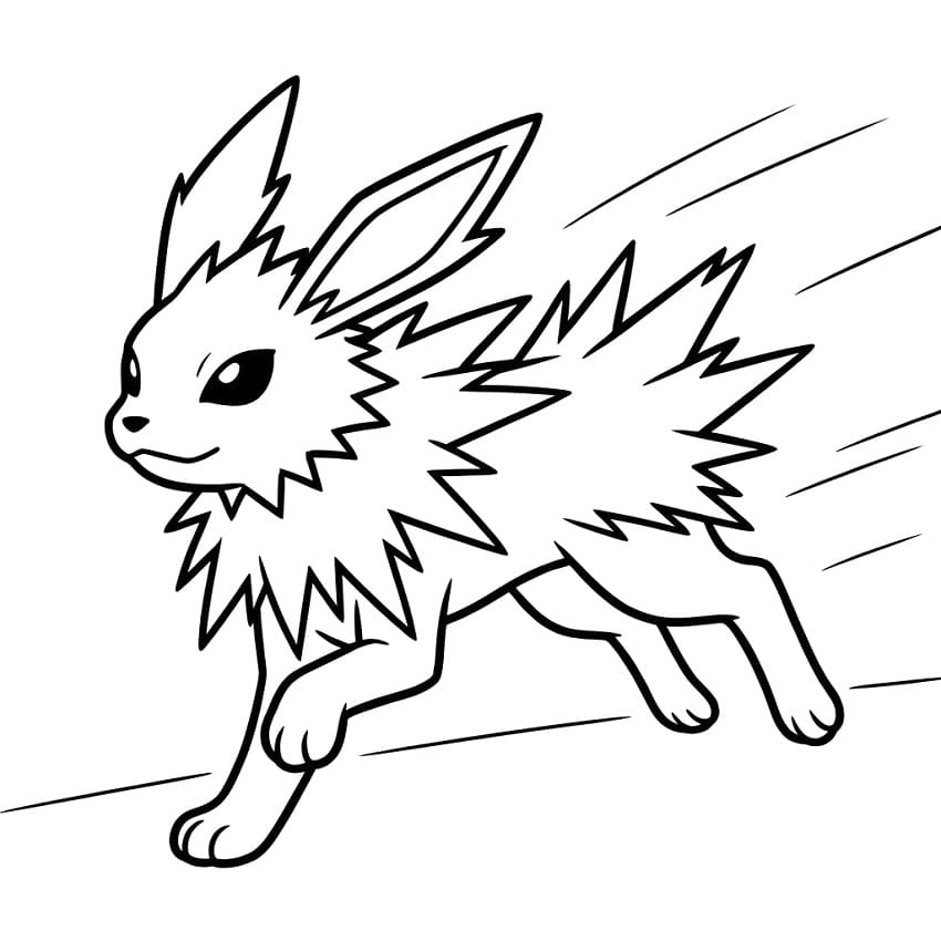 Coloriage Voltali génial