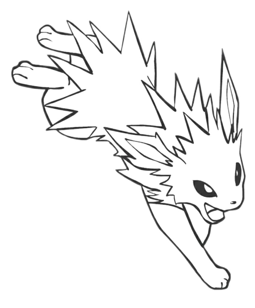 Coloriage Voltali Gratuit