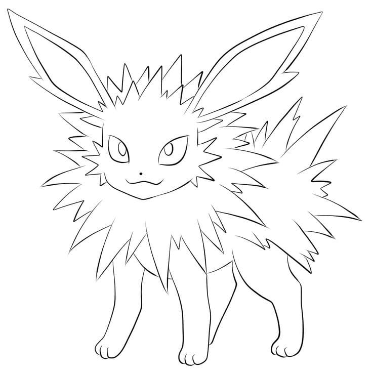 Coloriage Voltali Imprimable Gratuit Pour les Enfants