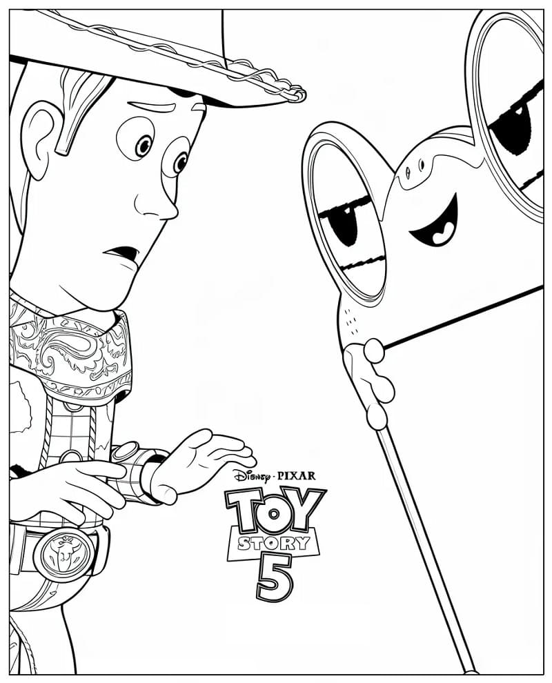 Coloriage Toy Story 5