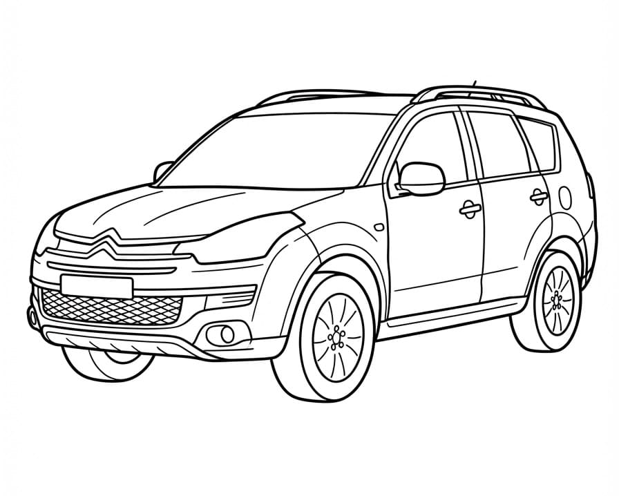 Coloriage Citroën