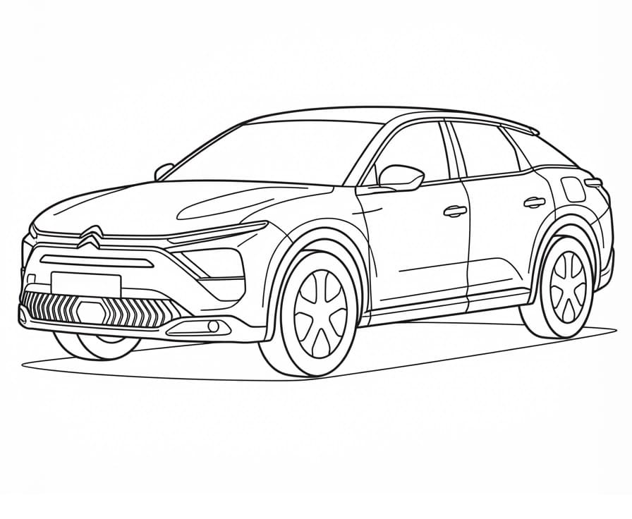 Coloriage Citroën C5