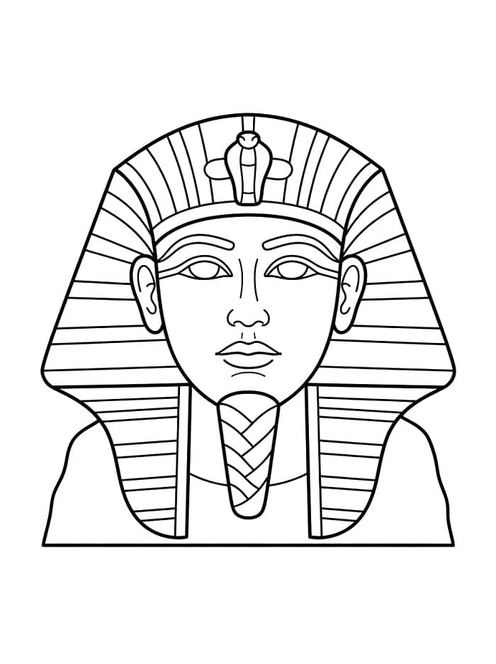 Coloriage Imprimable Sphinx Pour les Enfants