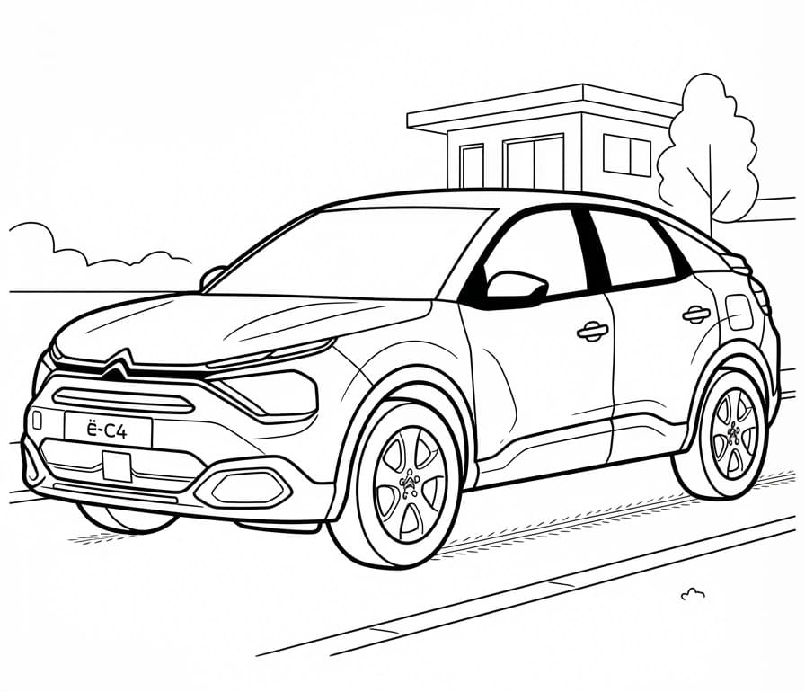 Coloriage Nouvelle Citroën