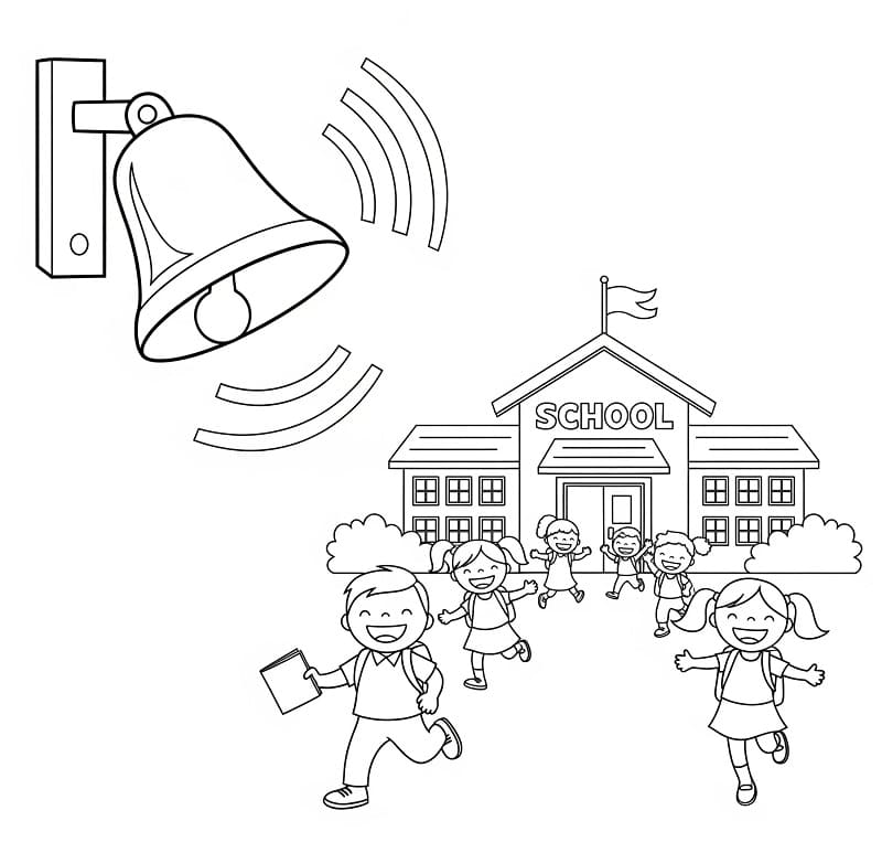 Coloriage Rentrée Scolaire 1