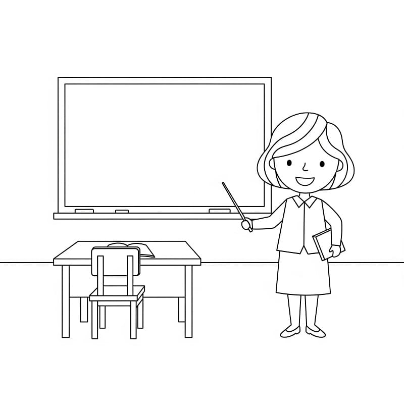 Coloriage Rentrée Scolaire 2