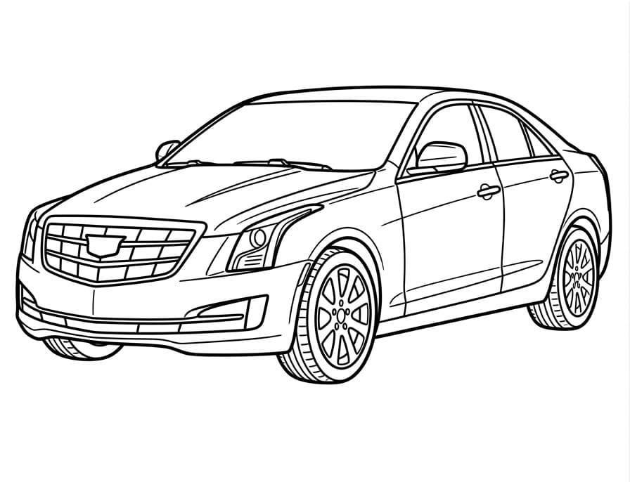 Coloriage Cadillac