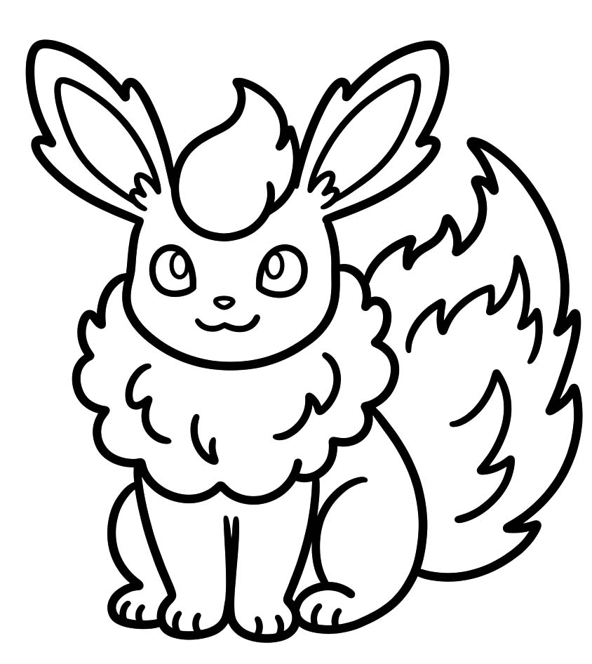 Coloriage Adorable Pyroli