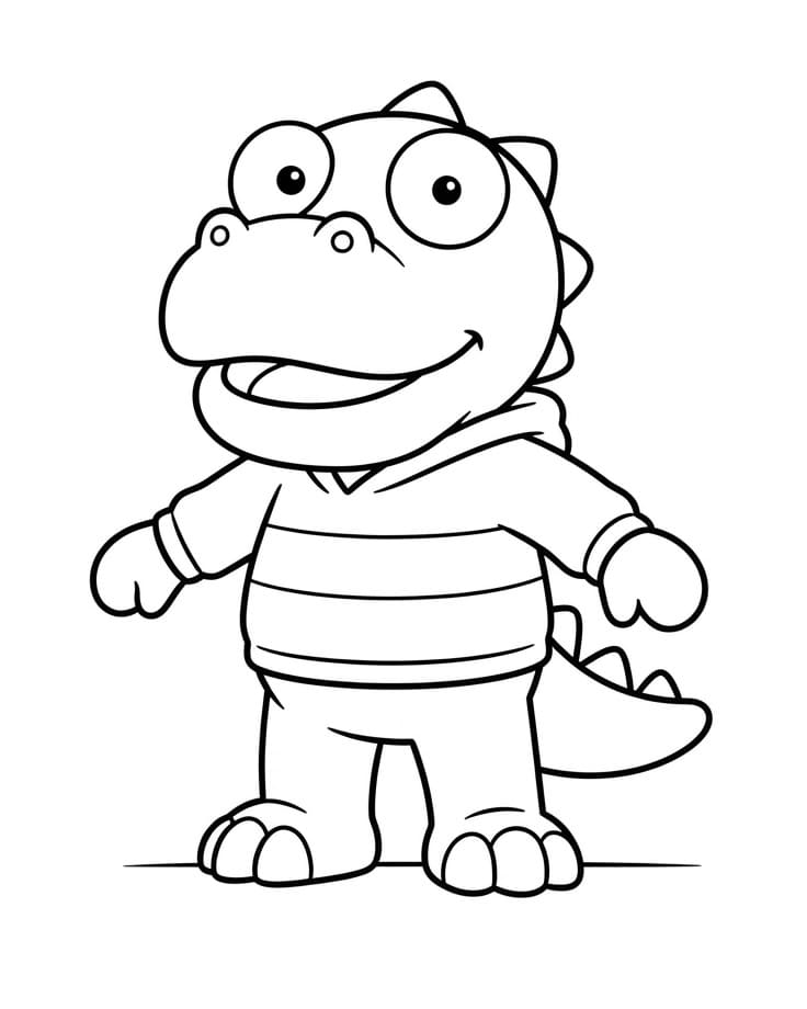 Coloriage Crong