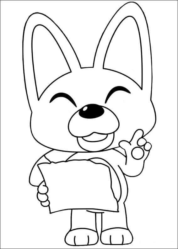 Coloriage Dessin de Pororo