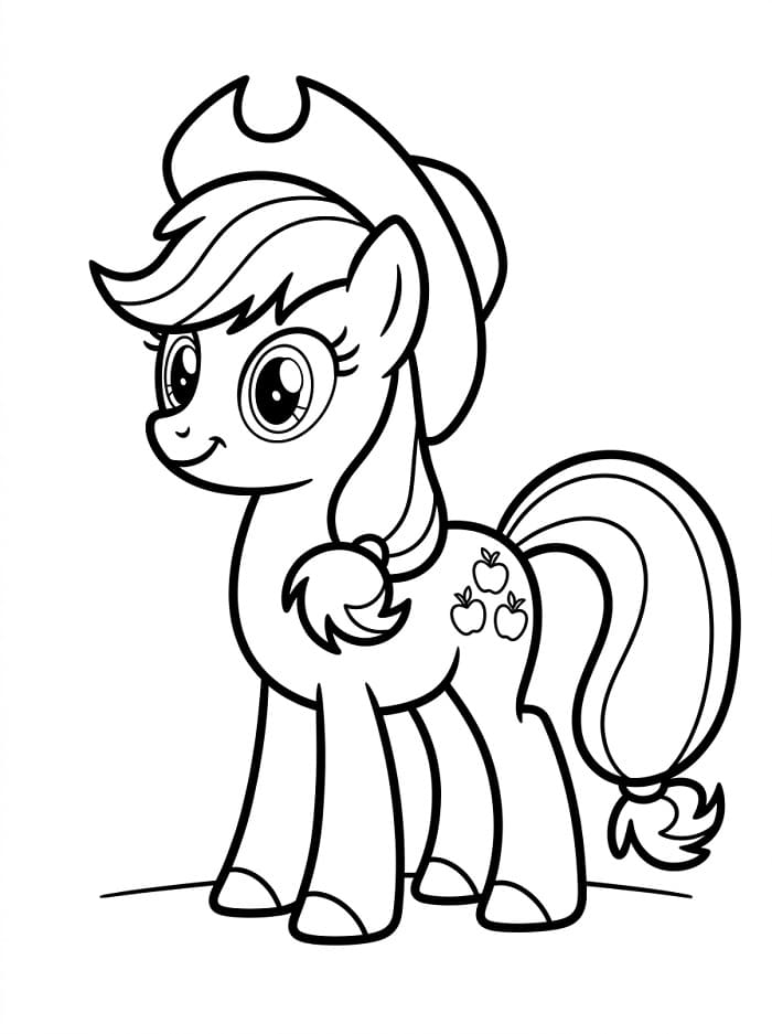 Coloriage Dessin gratuit d'Applejack