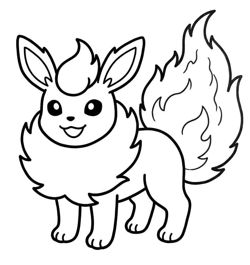 Coloriage Joli Pyroli