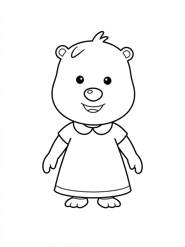 Coloriage Loopy de Pororo