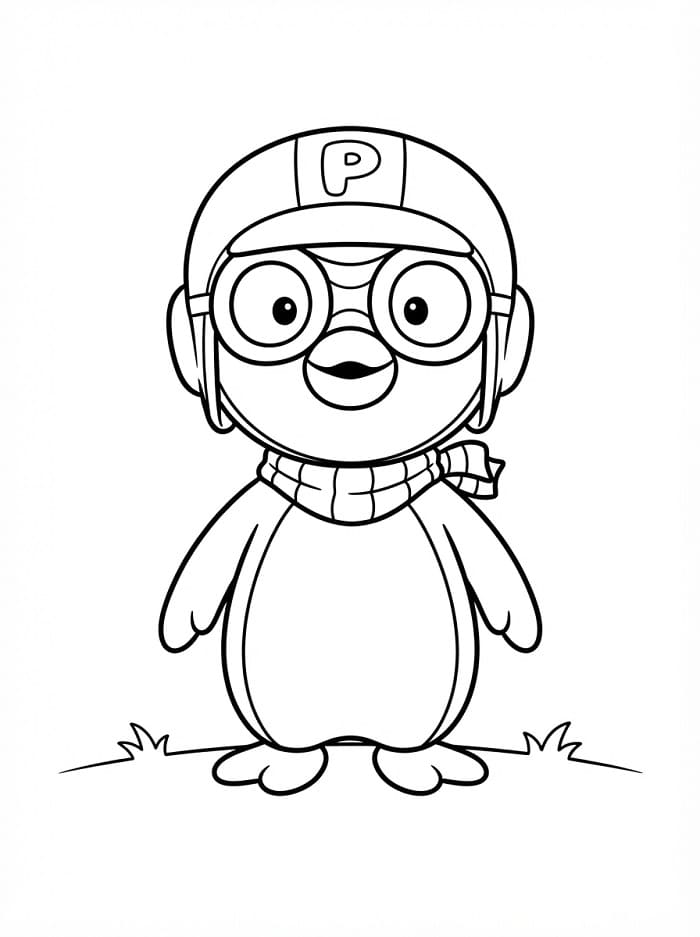 Coloriage Petit Pororo