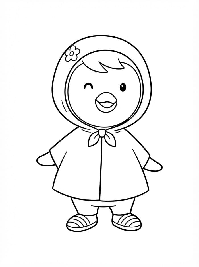 Coloriage Petty dans Pororo