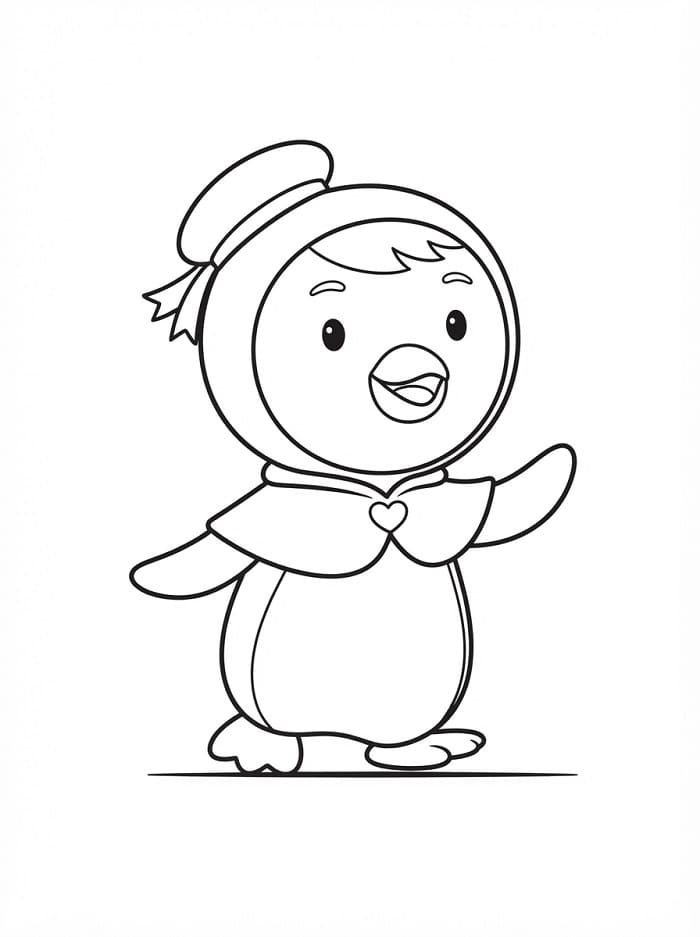 Coloriage Petty de Pororo