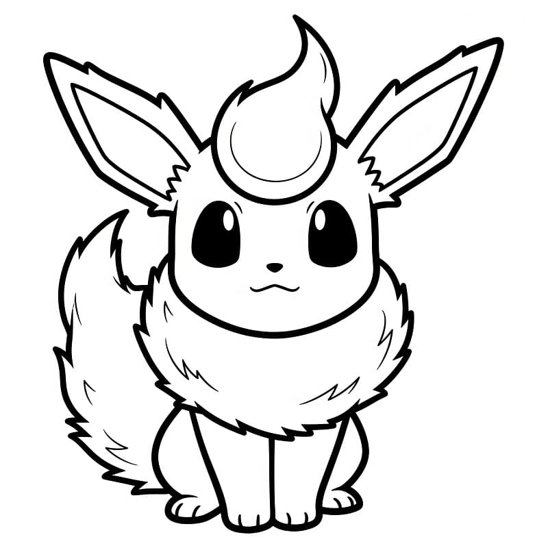 Coloriage Pyroli Chibi