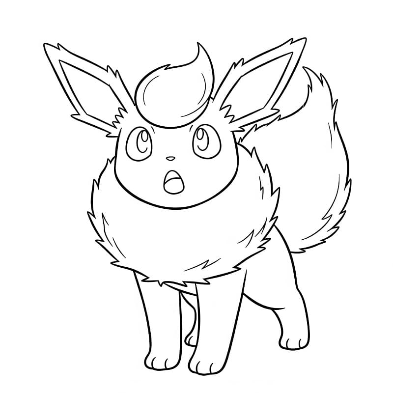 Coloriage Pyroli Imprimable Gratuit Pour les Enfants