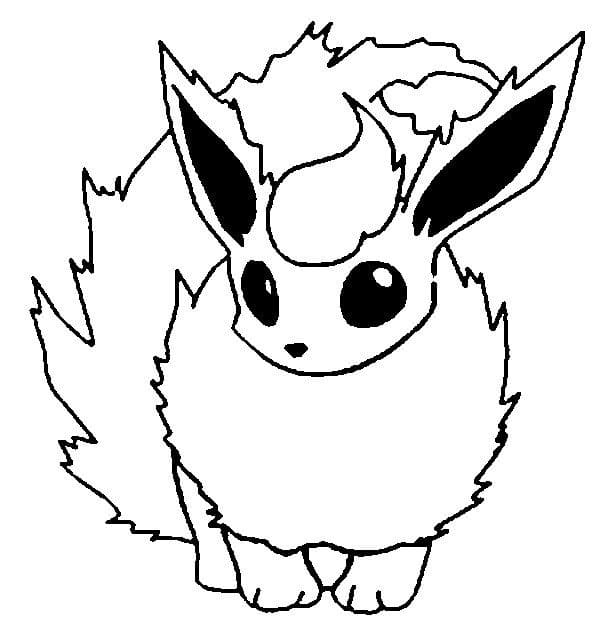 Coloriage Pyroli Imprimable Pour les Enfants
