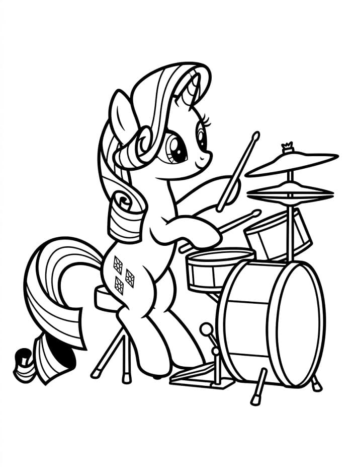 Coloriage Rarity