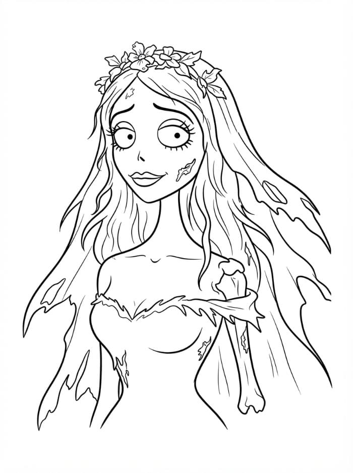 Coloriage Les Noces Funèbres 2