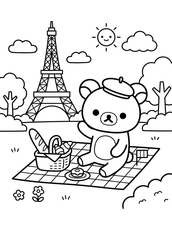 Coloriage Rilakkuma